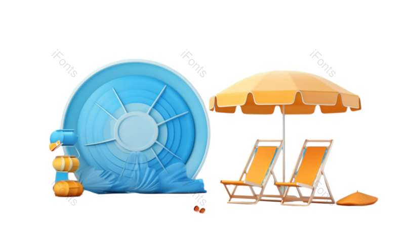 叶子图片,商品元素,夏天PNG,插画免抠素材